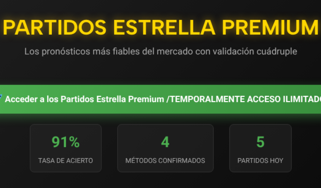 Pronósticos VIP hoy: apuestas de valor y flujo de dinero