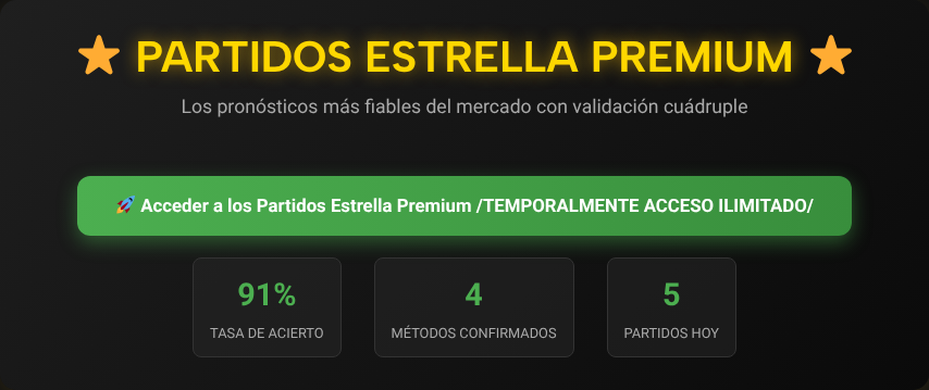 Pronósticos VIP hoy: apuestas de valor y flujo de dinero | BetSystem1x2